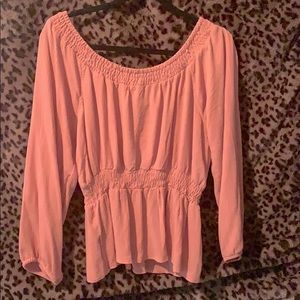 Hippie Rose off the shoulder top!